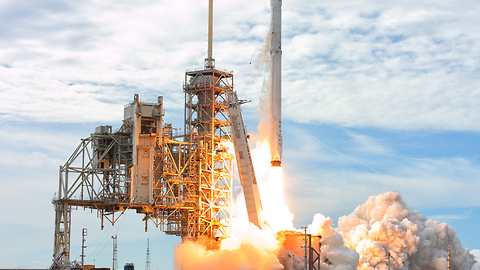 Launch of NASA's CRS-11 mission on SpaceX Falcon 9