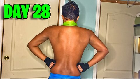 HardGainer Winter Bulk Day 28 - BACK & BICEPS (Home Workout)