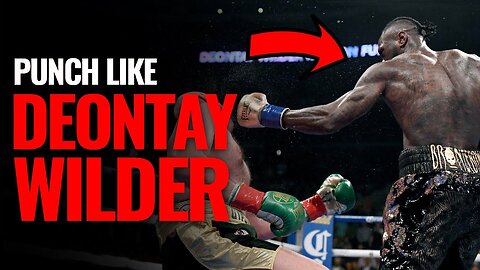 How To Punch HARD like Deontay Wilder | How to Increase Punching Power