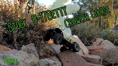 Stock B-17Betty "crawler course"