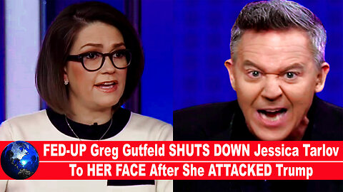 FED-UP Greg Gutfeld SHUTS DOWN Jessica Tarlov To HER FACE After She ATTACKED Trump!!!