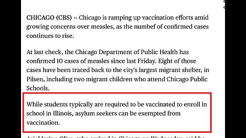Chicago steps up vaccinations amid measles outbreak tied to migrant shelter