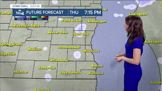 Light snow showers Thursday