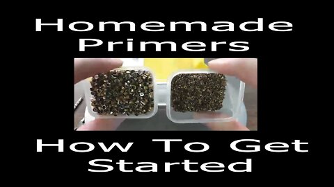 Homemade Primer Series Part 1 - Separate your primers by Type