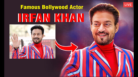 Famous Indian Bollywood Actor Irfan Khan(फेमस भारतीय बॉलीवुड अभिनेता))