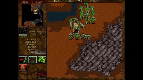 Warcraft 2: Beyond the Dark Portal - Orc Campaign - Mission 9: The Tomb of Sargeras