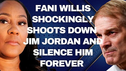 JIM JORDAN IN TOTAL MESS AS FANI WILLIS BRUTALLY SILENCE HIM FROM EVER INTERRUPTING HER AGAIN😱😱