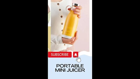 Portable Mini Juicer | Smoothies Mixer #kitchentools #gadgets