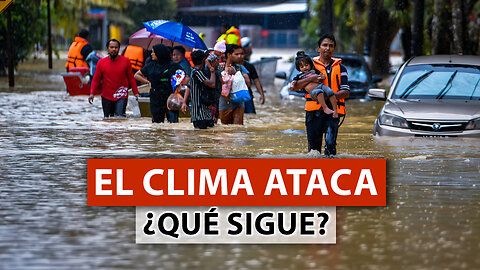 Más de 50 000 personas evacuadas → A causa de inundaciones y deslizamientos de tierra.