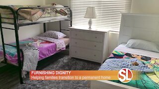 See how Furnishing Dignity helps people transition from the shelter to their new home
