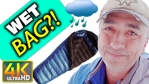 Wet Down Sleeping Bag How to Solve (4k UHD)