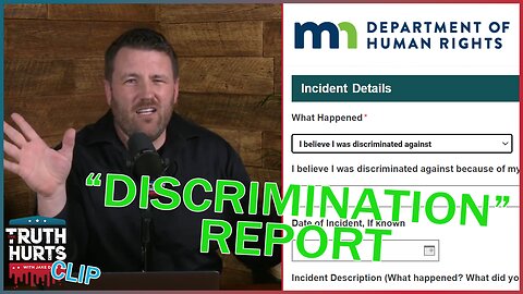 Jake Fills Out MN Dept of Human Rights ‘Discrimination’ Report