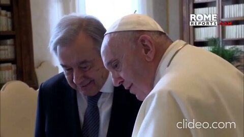 Devout Roman Catholic Antonio Guterres, Secretary General of the UN, is a total Jesuit puppet!
