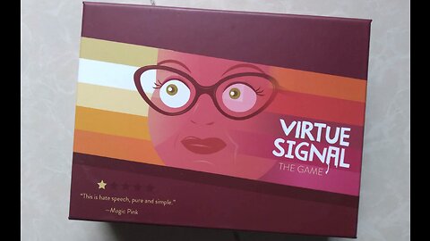 Card Game Review: Virtue Signal
