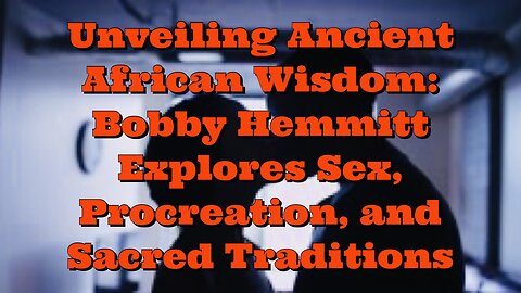 Bobby Hemmitt: Explores Sex, Procreation, and Sacred Traditions