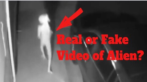 Real or Fake Video of Alien - actual footage of a real alien (real not fake)