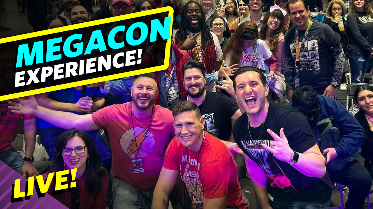 Our Amazing MEGACON 2024 Experience! LIVE