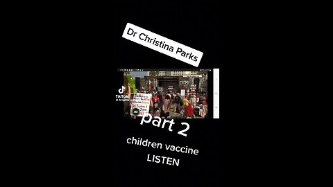 Dr Christina Parks on the death jab