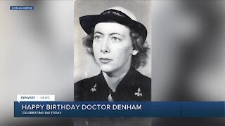 Happy 100th birthday, Dr. Denham!