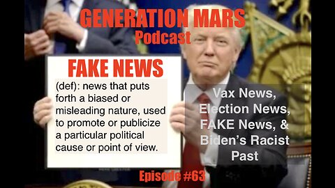 VAX NEWS, ELECTION NEWS, FAKE NEWS & Biden's Racist PAST