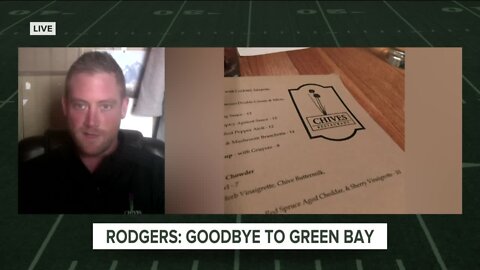 Rodgers gives shout out to local restaurant owner