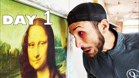 I BEAT MONA LISA IN A STARING CONTEST!
