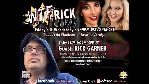Halloween Special with Unexplained Cases Rick Garner