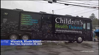 Vax-Unvax Children's Health Defense Bus Tour - RI Stop