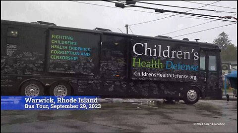 Vax-Unvax Children's Health Defense Bus Tour - RI Stop