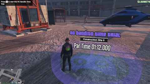 GTAV - Time Trial - RC Bandito - Time Trial - Construction Site II 8-19-21