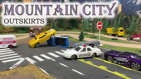 Mountain City Outskirts 27 - hotwheels matchbox adventureforce dragrace ambulance maisto diecast