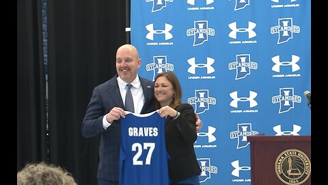 Indiana State Interim AD Angie Lansing Introduces Mathew Graves the New Men's Basketball Head Coach