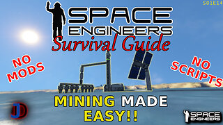 Space Engineers Survival Guide - Auto Miner - s1e14