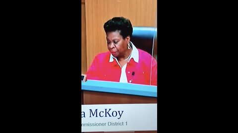 Full phone call with Commissioner Barbara Mckoy