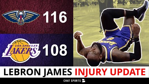 LeBron James Injury Scare: Lakers Star’s Ankle “Horrible” After Loss vs. Pelicans | Lakers Rumors