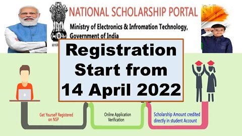 National Scholarship 2022-23 Pre Matric- Post Matric scholarship apply Start