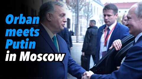 Orban meets Putin in Moscow