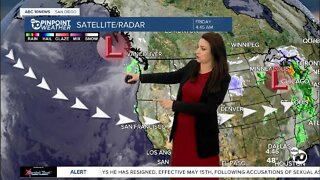 ABC 10News Pinpoint Weather with Meteorologist Megan Parry