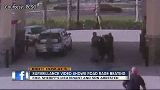 Former deputy, son charged with road rage