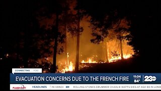 Some residents refuse to leave area of French Fire