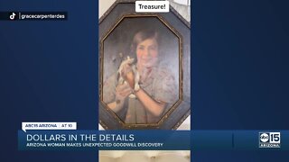 Woman bought painting for $32 at a Valley Goodwill, it's worth a lot more