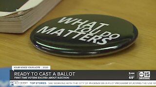 First-time voters excited about 2020 election