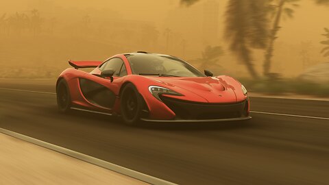 MC Laren P1 Coming Out of The Dust Storm - Forza Horizon 5 | CarFuryS