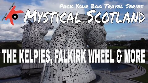 The Helix - Kelpies, The Wheel and a Castle Stay! #kovavtion #packyourbag #falkirk