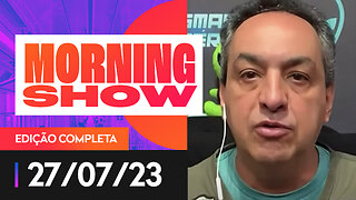 EX-OFICIAL DE INTELIGÊNCIA AFIRMA QUE EUA MANTÊM OVNIS - MORNING SHOW - 27/07/2023