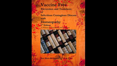 Vaccine Free Prevention and Treatment of Infectious Contagious Disease with Homeopathy (2 min)