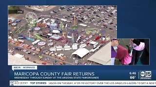 Maricopa County Fair returns this weekend