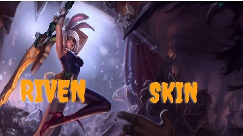 If You Missed Riven Bunny's Cute New Skin, Here It Is!!