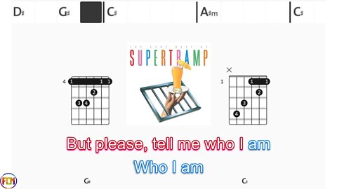 Supertramp - The Logical Song - (Chords & Lyrics like a Karaoke)