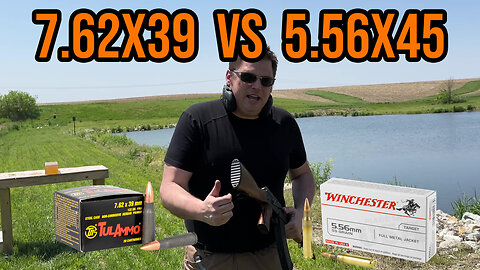 7.62x39 vs 5.56x45 - What's the Practical Difference? | Ballistics Gel Test